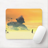 Tapis De Souris Renouveau du robot derélique Mousepad (Avec souris)