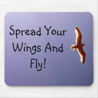 Tapis De Souris Répandez vos ailes Mousepad