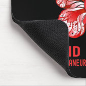 Tapis De Souris Répandre L'Espoir Trouver Un Cerveau Cure Aneurysm (Coin)