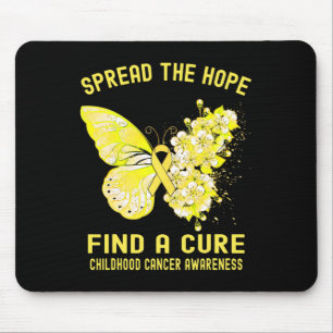 Tapis De Souris Répandre L'Espoir Trouver Un Traitement Du Cancer 