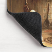 Tapis De Souris Réparant les filets (huile sur le panneau) (Coin)