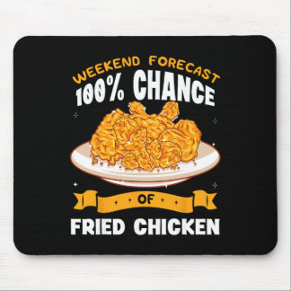 Tapis De Souris Repas de poulet frit enrobé snack enrobage Chic