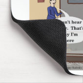 Tapis De Souris Repent for the Audiologist Office Funny (Coin)