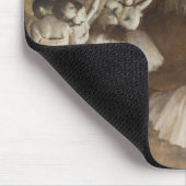 Tapis De Souris Répétition de ballet sur scène | Edgar Degas (Coin)