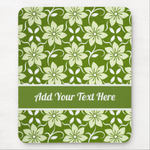 Tapis De Souris Répétition de Fleur d'Olivier
