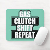 Tapis De Souris Répétition Mousepad de décalage de Clutch de gaz (Avec souris)