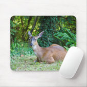 Tapis De Souris Repos moderne Deer Mousepad (Avec souris)