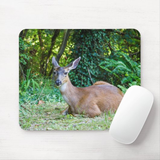 Tapis De Souris Repos moderne Deer Mousepad (Avec souris)