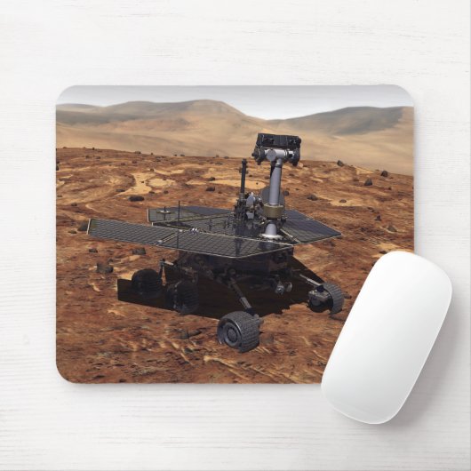 Tapis De Souris Représentation artistique de Mars Rover 2 (Avec souris)