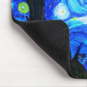 Tapis De Souris Reproduction de nuit étoilée (Coin)