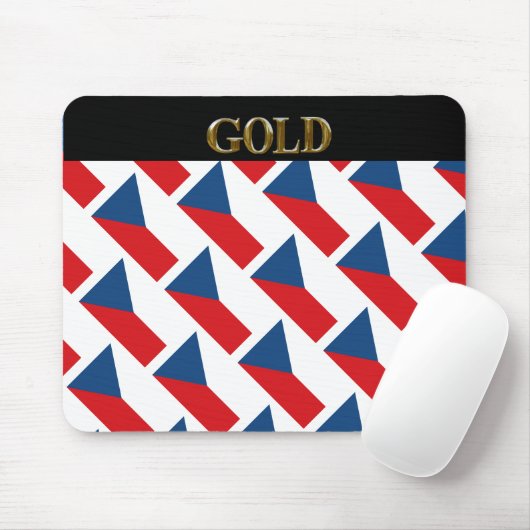 TAPIS DE SOURIS RÉPUBLIQUE TCHÈQUE (Avec souris)