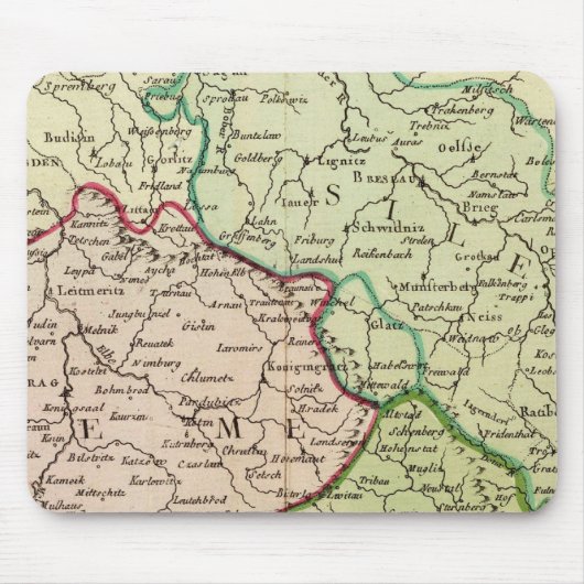 Tapis De Souris République tchèque et Pologne (Devant)