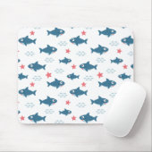 Tapis De Souris Requin (Avec souris)