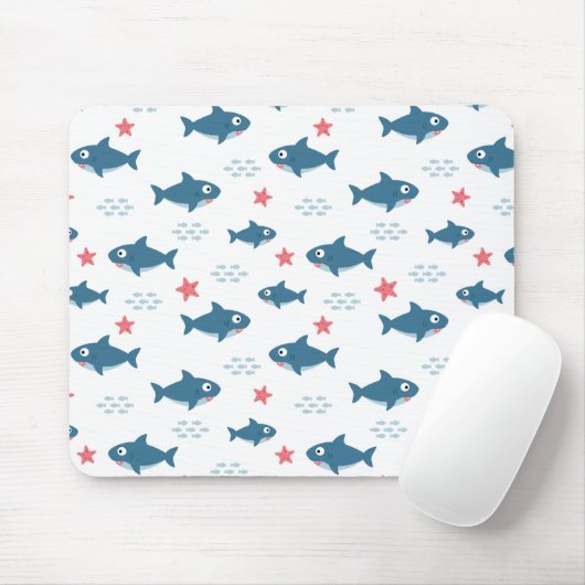 Tapis De Souris Requin (Avec souris)