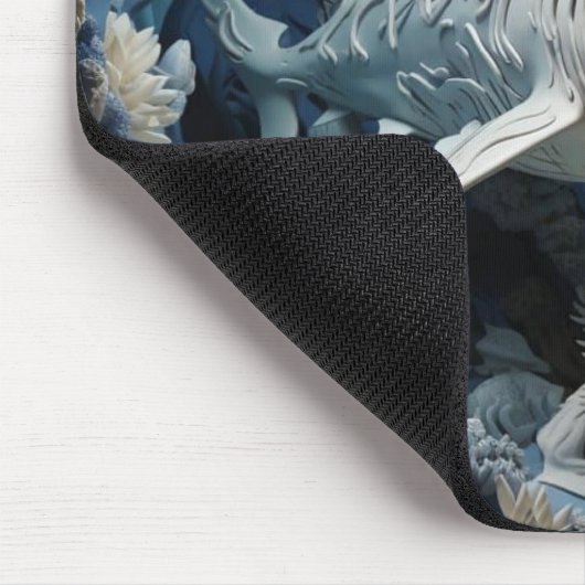 Tapis De Souris Requin 3D dynamique (Coin)