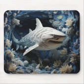 Tapis De Souris Requin 3D dynamique (Devant)