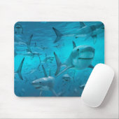 Tapis De Souris Requins (Avec souris)