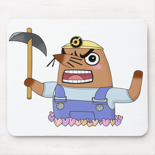 Tapis De Souris Resetti (Animal Crossing New Horizons) (Devant)