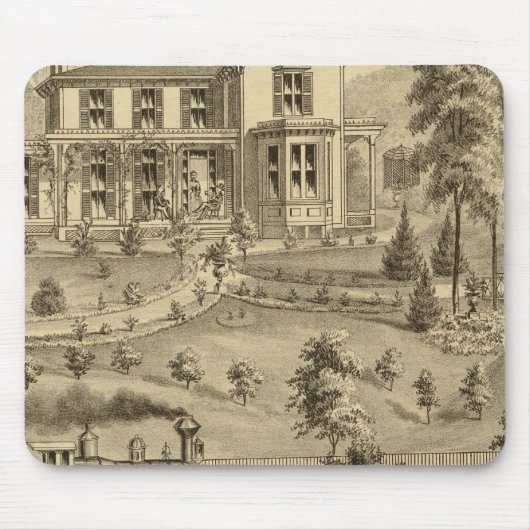 Tapis De Souris Résidence de David R Kerr (Devant)