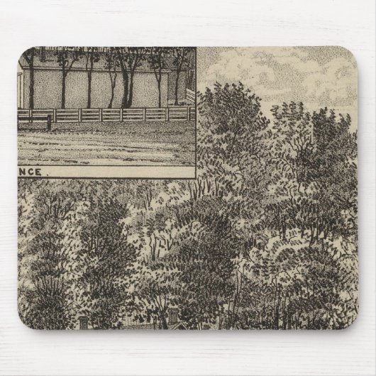 Tapis De Souris Résidence de DB Williams, Edgerton, Kansas (Devant)