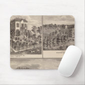 Tapis De Souris Résidence et Western College de Marshalltown (Avec souris)