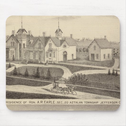 Tapis De Souris Résidence, grange et dépendances d'AR Earle (Devant)