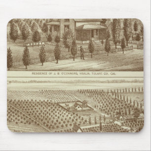 Tapis De Souris Résidence, nurserie, stable, Visalia, Cal