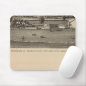 Tapis De Souris Résidences Brown, comté d'Augusta (Avec souris)