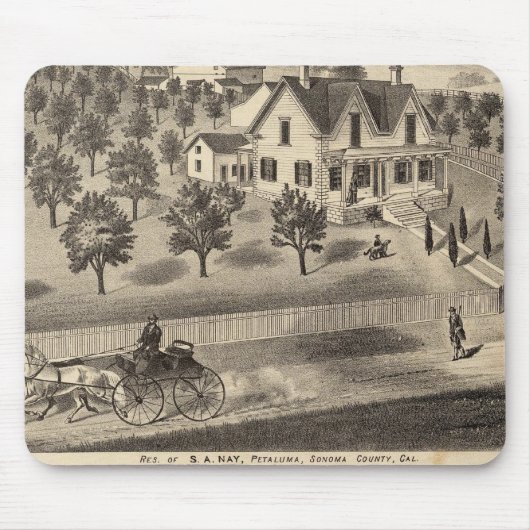 Tapis De Souris Résidences de SA Nay et DM Winans (Devant)