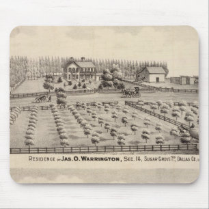 Tapis De Souris Résidences et ferme de Warrington