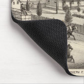 Tapis De Souris Résidences noires, néales, propriétés (Coin)