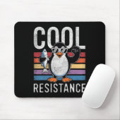 Tapis De Souris Résistance Cool subtile Tarifs de pingouin protest (Avec souris)