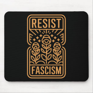 Tapis De Souris Résister au fascisme Protester contre Trump Anti T