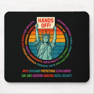 Tapis De Souris Résister Résistance Usa Statue De La Liberté Laiss