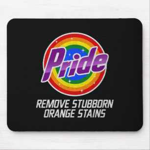 Tapis De Souris Résistez à Trump, enlevez les taches orange tenace