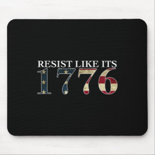 Tapis De Souris Résistez Comme Son 1776 - Patriotes Véritables - G