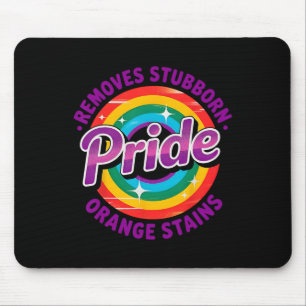 Tapis De Souris Résistez Trump Enlevez Taches Orange Têtu Lgbtq P