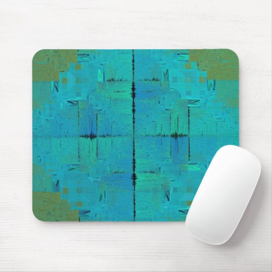 Tapis De Souris Résonance Aqua (Avec souris)