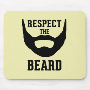 Tapis De Souris Respectez la barbe