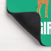 Tapis De Souris Respectez La Giraffe (Coin)