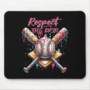 Tapis De Souris Respectez le goutte Bysebyll Home Plate Crème Glac
