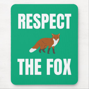 Tapis De Souris Respectez Le Renard