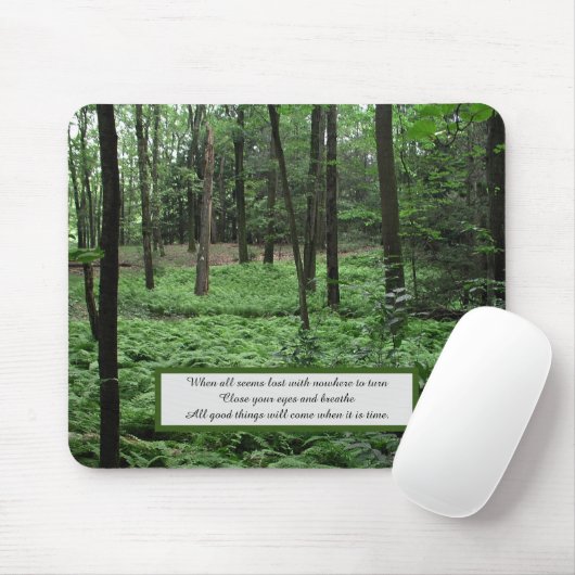 Tapis De Souris Respire (Avec souris)