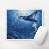 Tapis De Souris Respirer (Avec souris)