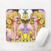 Tapis De Souris Ressort dans le ciel - Mousepad (Avec souris)