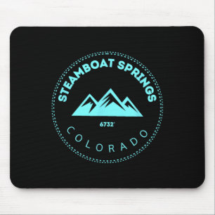 Tapis De Souris Ressorts De Bateau À Vapeur Colorado Hauteur Co Mo