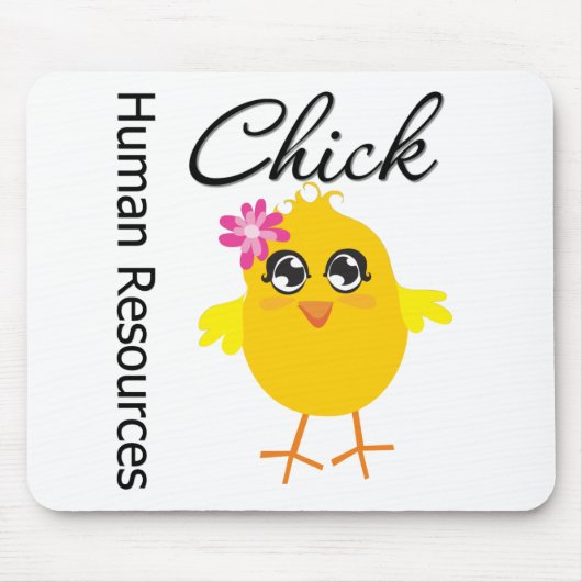 Tapis De Souris Ressources humaines Chick (Devant)