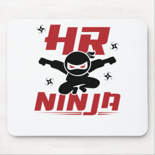Tapis De Souris Ressources humaines Ninja