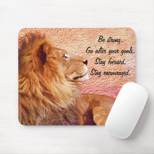 Tapis De Souris Rester concentré_ (Avec souris)