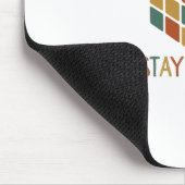 Tapis De Souris Rester Cube | Puzzle de style rétro du cube logiqu (Coin)